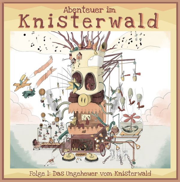 Cover von Das Ungeheuer vom Knisterwald