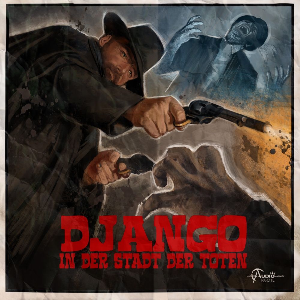Cover von Django in der Stadt der Toten